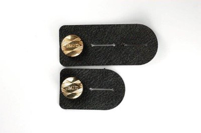 Leather button extenders