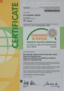 Renewal certificate SHAO 095780
